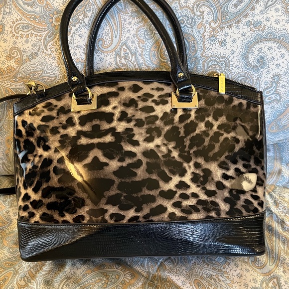 Anne Klein black satchel - Picture 7 of 7